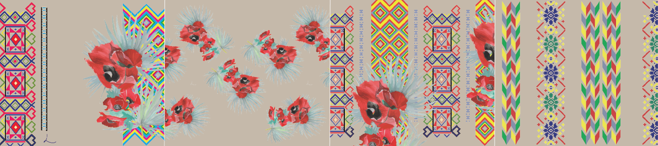 Telas Decorativas - papaver
