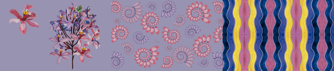 Telas Decorativas - Rosa