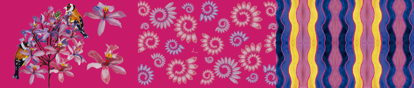 Telas Decorativas - Rosa