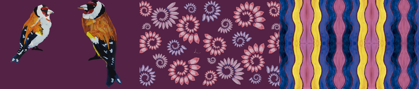 Telas Decorativas - Rosa
