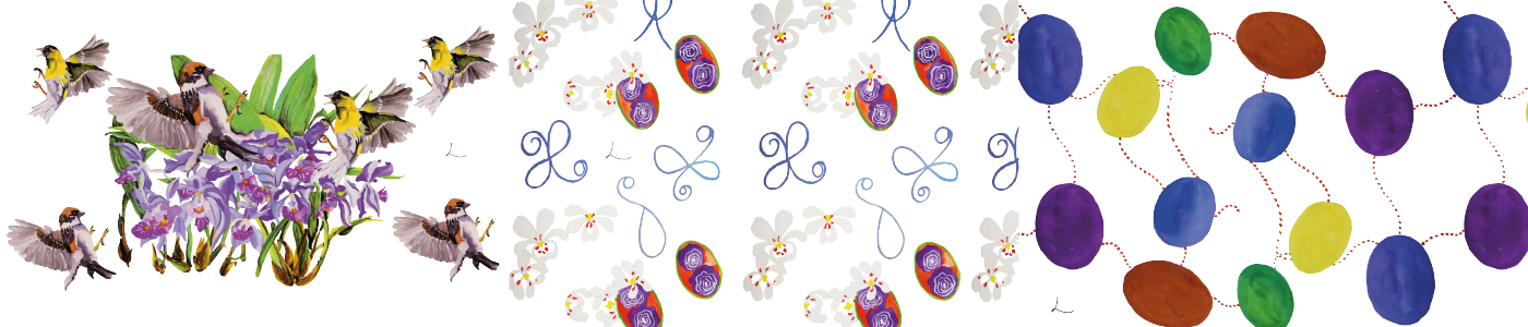 Telas Decorativas - Lila