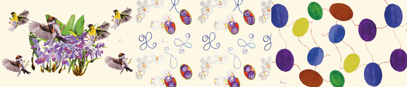 Telas Decorativas - Lila