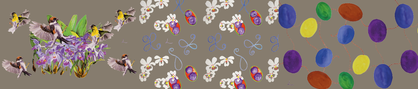 Telas Decorativas - Lila