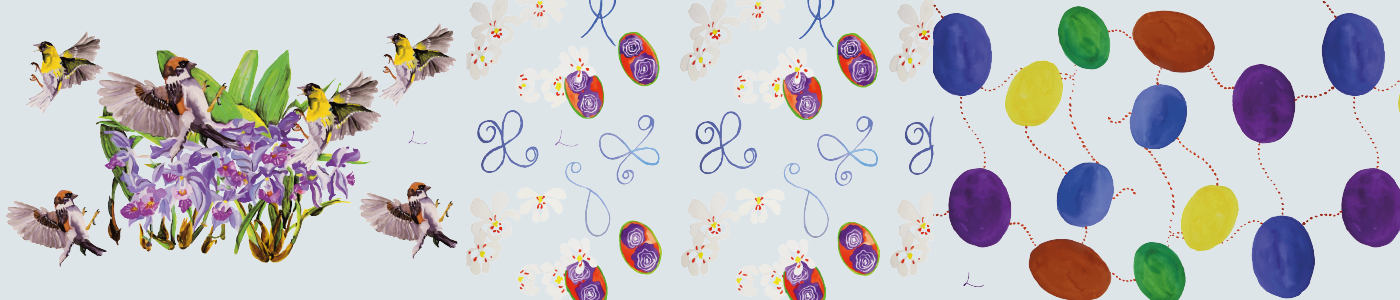 Telas Decorativas - Lila