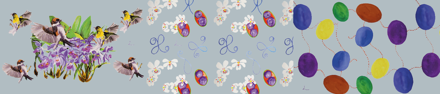 Telas Decorativas - Lila