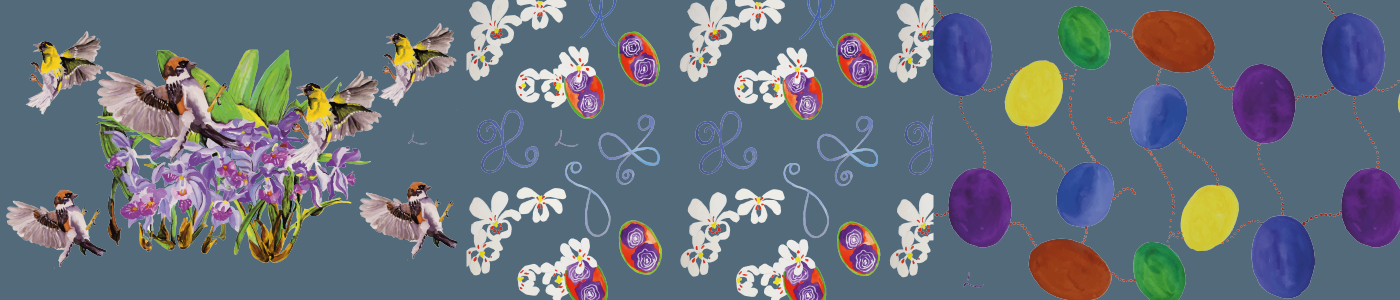 Telas Decorativas - Lila