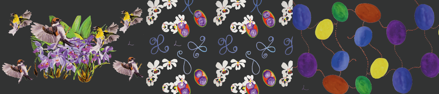 Telas Decorativas - Lila