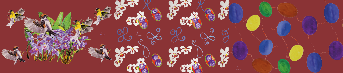 Telas Decorativas - Lila