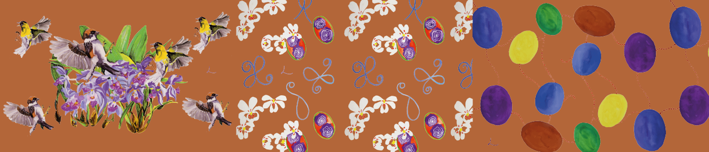 Telas Decorativas - Lila