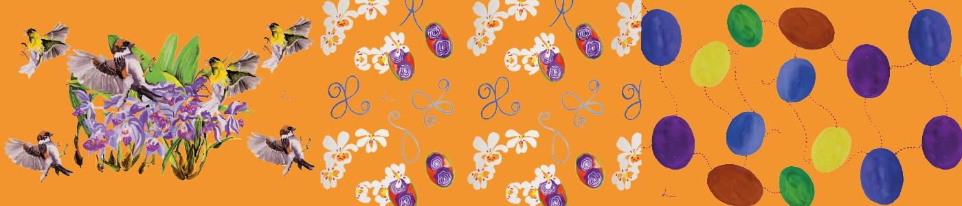 Telas Decorativas - Lila