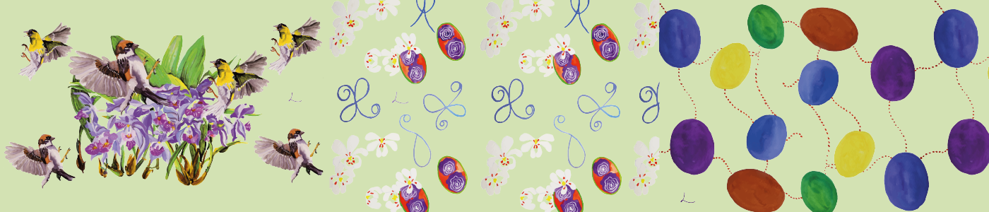 Telas Decorativas - Lila