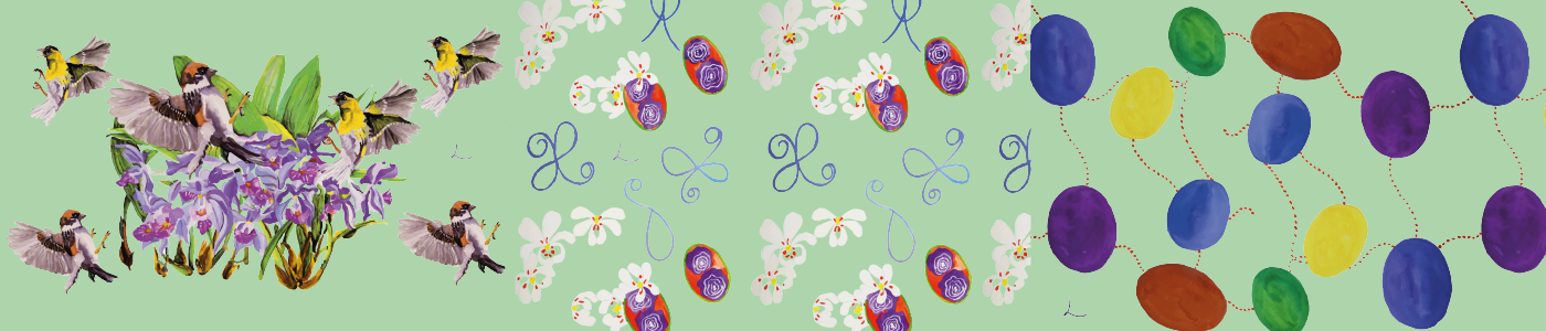 Telas Decorativas - Lila