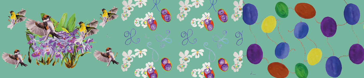 Telas Decorativas - Lila