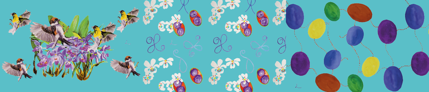 Telas Decorativas - Lila