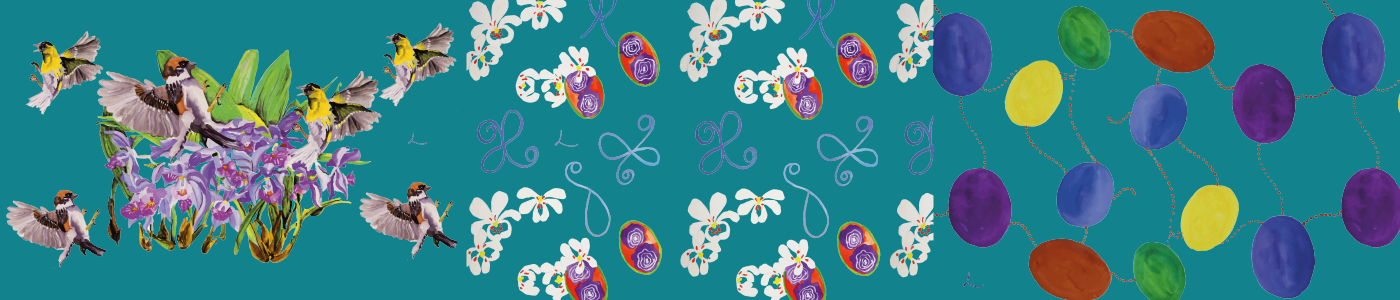 Telas Decorativas - Lila