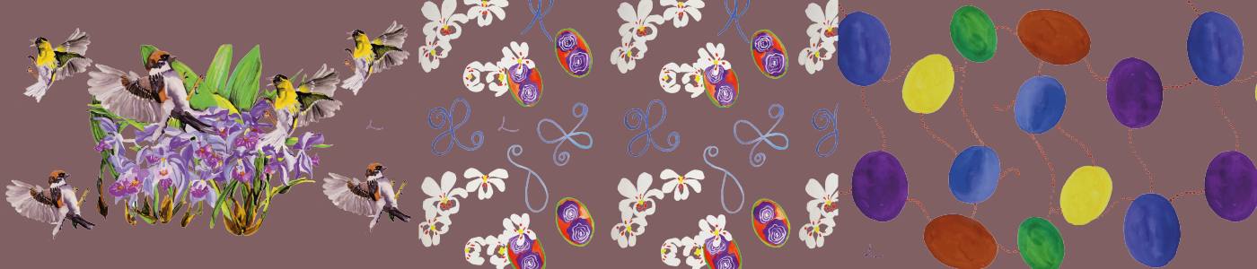 Telas Decorativas - Lila