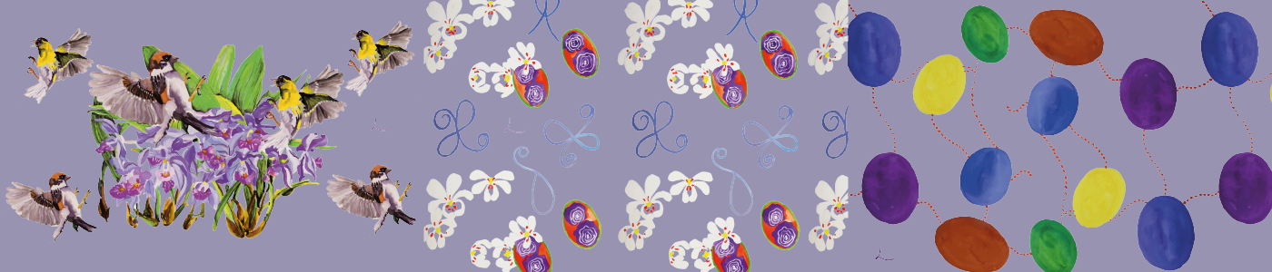 Telas Decorativas - Lila