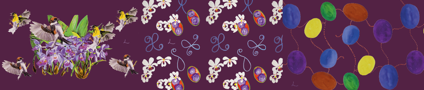 Telas Decorativas - Lila