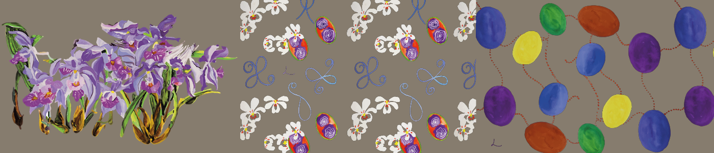 Telas Decorativas - Lila