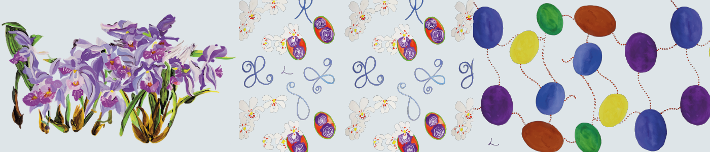 Telas Decorativas - Lila