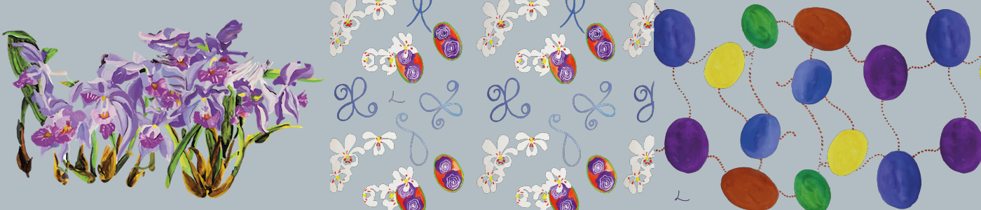 Telas Decorativas - Lila
