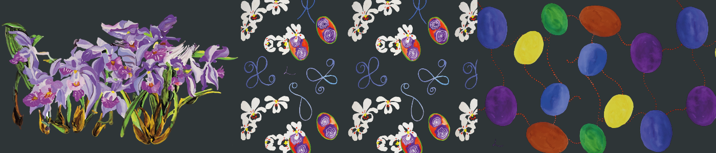 Telas Decorativas - Lila