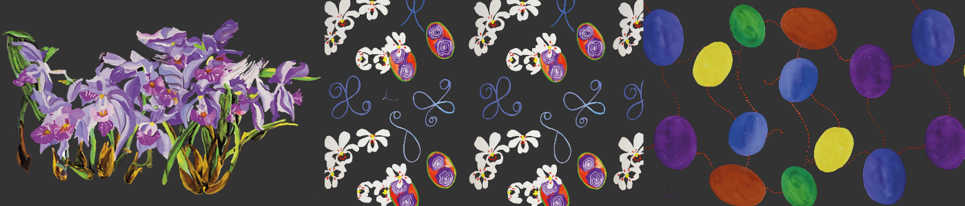 Telas Decorativas - Lila