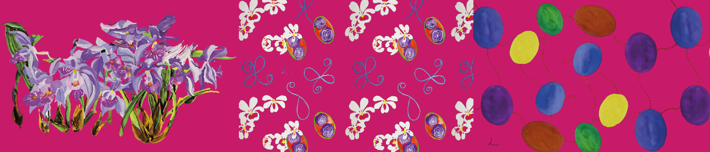 Telas Decorativas - Lila