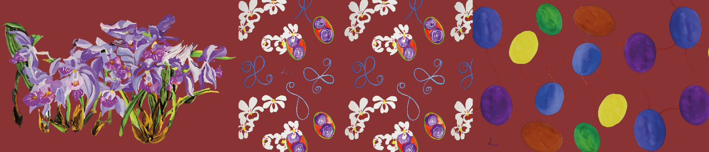 Telas Decorativas - Lila