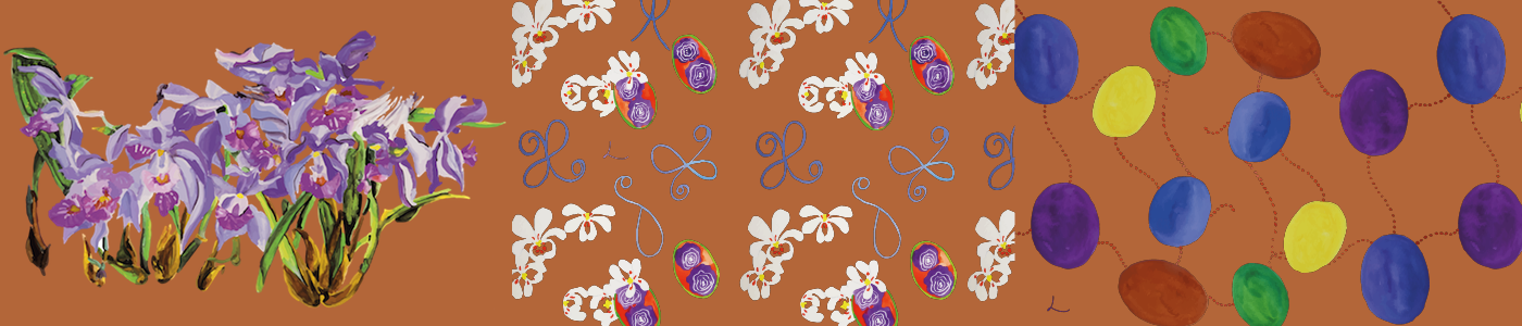 Telas Decorativas - Lila