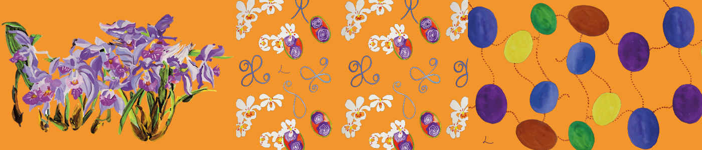 Telas Decorativas - Lila