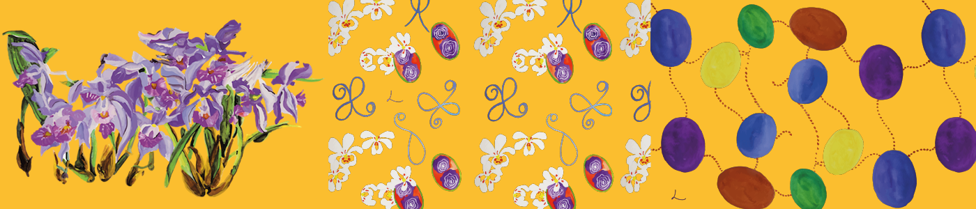 Telas Decorativas - Lila