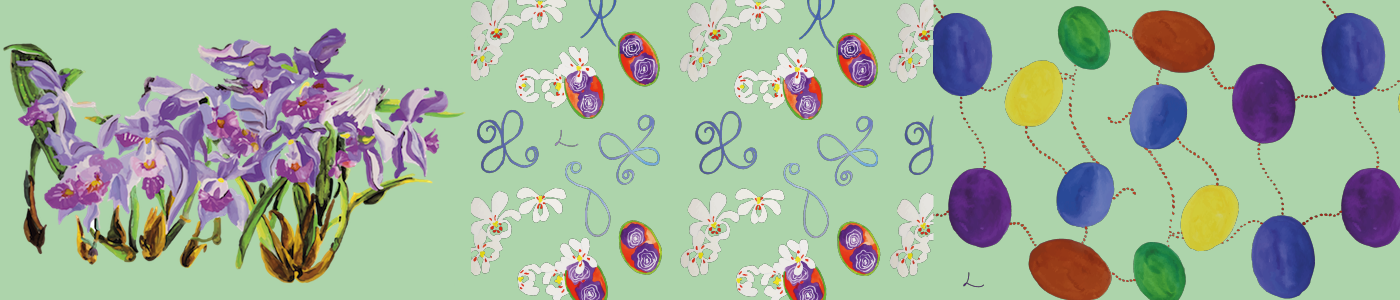 Telas Decorativas - Lila