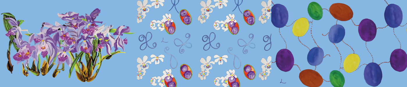 Telas Decorativas - Lila