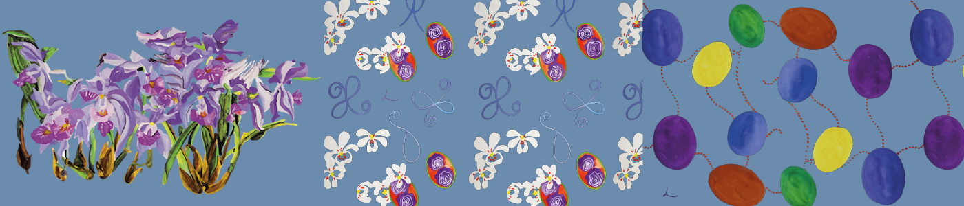 Telas Decorativas - Lila
