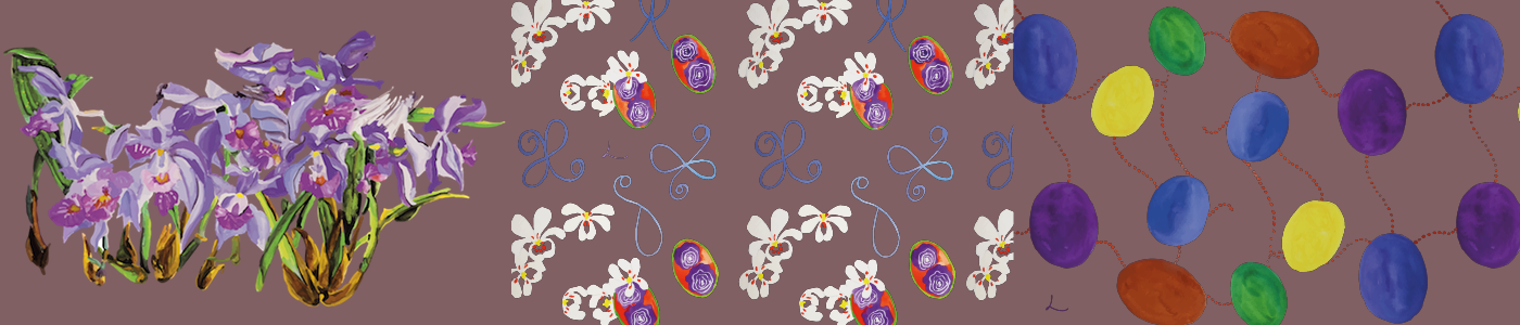 Telas Decorativas - Lila