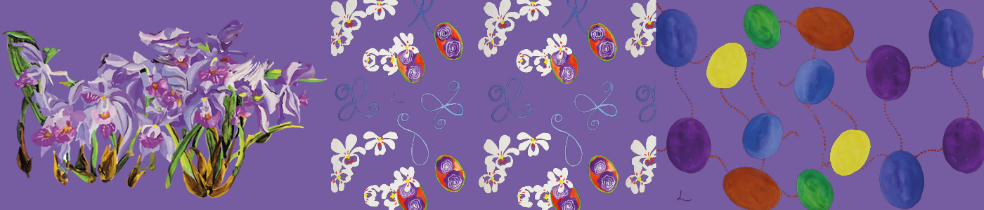 Telas Decorativas - Lila