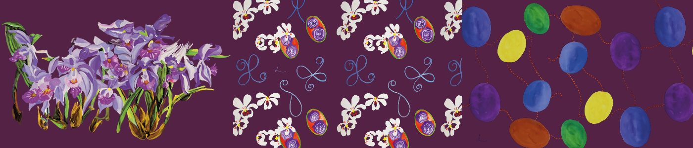Telas Decorativas - Lila